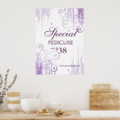 BEAUTY Salon Poster Spa Paint n Swirls (Keuken)