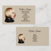 Beauty Salon Visitekaartje (Voorkant / Achterkant)