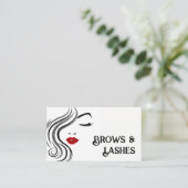 Beauty Salon Visitekaartje (Staand voorkant)