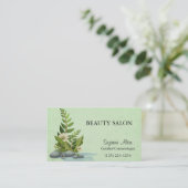 Beauty Salon Visitekaartje (Staand voorkant)