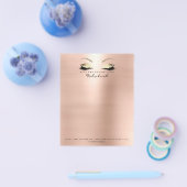 Beauty Skinny Lashes Makeup Stylist Eyebrows Flyer (Enkel)