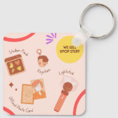 "Beauty"-Sleutelhanger Sleutelhanger (Achterkant)