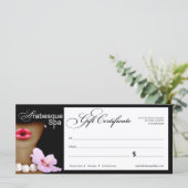 Beauty Spa Arabesque Gift Certificate (Staand voorkant)