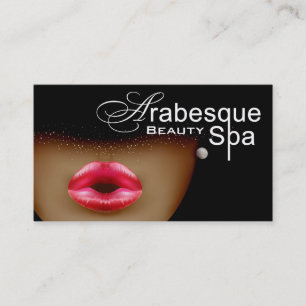Beauty Spa Arabesque Makeup Artist Visitekaartje