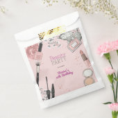 Beauty spa girly stoffig roos verjaardagsfeestje bedankzakje (Gezegeld)