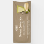 Beauty spa salon spandoek (Verticaal)