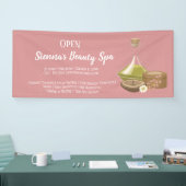 Beauty spa salon spandoek (Beurs)