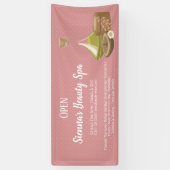 Beauty spa salon spandoek (Verticaal)