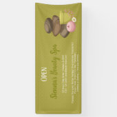 Beauty spa salon spandoek (Verticaal)