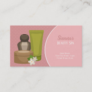 Beauty Spa Salon Visitekaartje