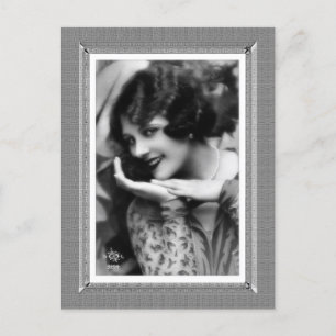 Beauty - Starlet - in zwart-wit Briefkaart