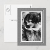  Beauty - Starlet - in zwart-wit Briefkaart (Voorkant / Achterkant)