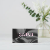 Beauty Studio Lashed Business Card Visitekaartje (Staand voorkant)