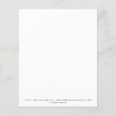 Beauty Studio Lashes Makeup Stijllijst Artist Whit Flyer (Achterkant)