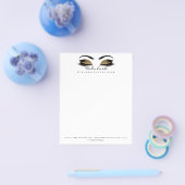 Beauty Studio Lashes Makeup Stijllijst Artist Whit Flyer (Enkel)