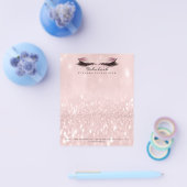 Beauty Studio Lashes Makeup Stijlvol Roze Flyer (Enkel)