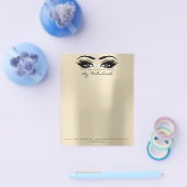 Beauty Studio Lashes Makeup Stylist Open Eyes Flyer (Enkel)