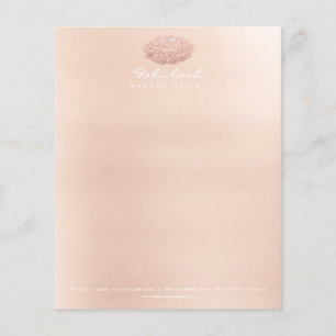 Beauty Studio Lips Kiss Make-up Stylist Artiest Flyer