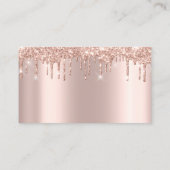 Beauty Studio Spa Lash Roos Gold Drivers Haar Visitekaartje (Achterkant)