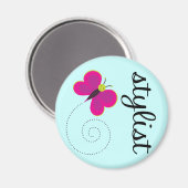 Beauty Stylist Magnet Magneet (Voorkant / Achterkant)