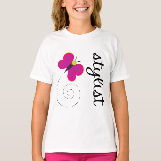 Beauty Stylist T-shirt (Voorkant)