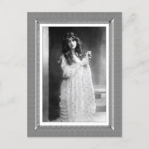  Beauty - Sweet Slumber - in zwart-wit Briefkaart