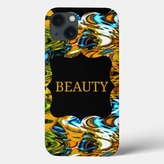 Beauty Swirls iphone 6 Coque (Verso)