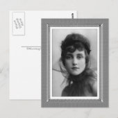 Beauty - The Look - in zwart-wit Briefkaart (Voorkant / Achterkant)