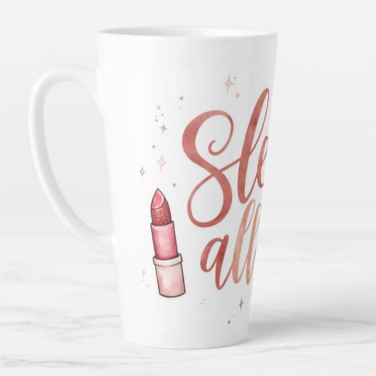 Beauty themed Latte Mugs Mok (Links)