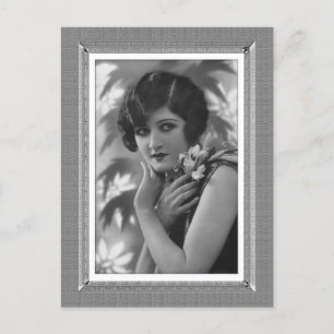 Beauty - Those Eyes - in zwart-wit Briefkaart