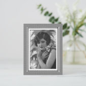 Beauty - Those Eyes - in zwart-wit Briefkaart (Staand voorkant)