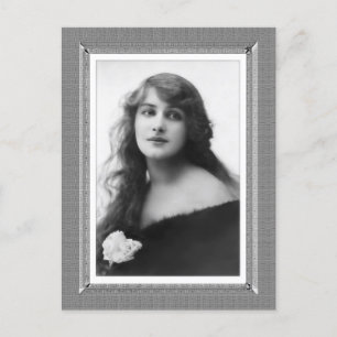  Beauty - Vertrouwen - in zwart-wit Briefkaart