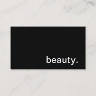 Beauty Visitekaartje