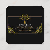 Beauty Visitekaartje (Achterkant)