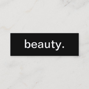 Beauty Visitekaartje