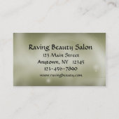 Beauty Visitekaartje (Achterkant)