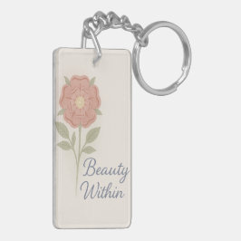 Beauty Within — Key chain Sleutelhanger