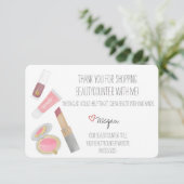 Beautycounter Produit Carte de remerciements dessi (Debout devant)