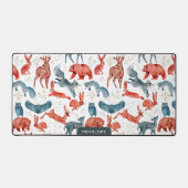 Beaux animaux sauvages sans couture motif (Recto)