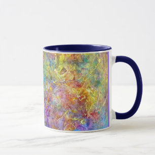Beaux-arts de tasse de "cosmos" colorés