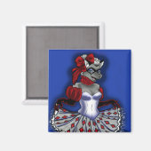 Beaux Arts Kat Magneet (Voorkant / Achterkant)