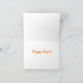 Beaux-arts peints à la main de carte de Pâques de (Intérieur)