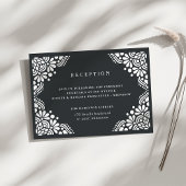 Beaux Arts Reception Card | Koolsteenkool Kaart