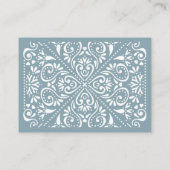 Beaux Arts Wedding Hotel Accommodatie Cards Informatiekaartje (Achterkant)
