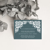 Beaux Arts Wedding Hotel Accommodatie Cards Informatiekaartje