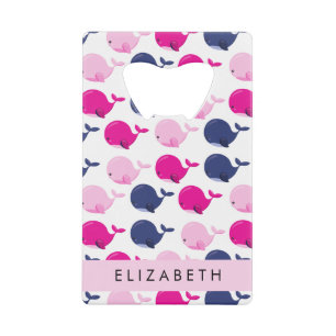 Beaux Baleines, Motif De Baleines, Votre Nom