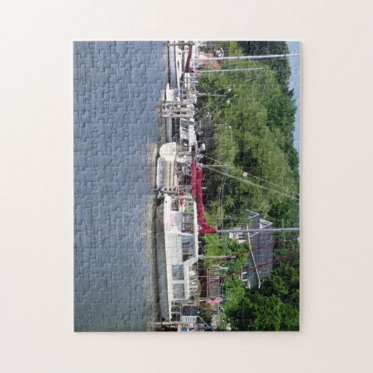 Beaux Bateaux Jigsaw Puzzle (Vertical)