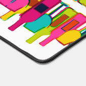 Beaux bouteilles de vin colorées motif (Coin)