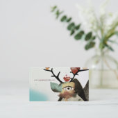 Beaux cartes de visite de cerfs (Debout devant)