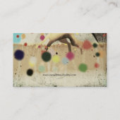 Beaux cartes de visite de cerfs (Dos)